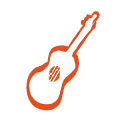 Icône représentant une guitare